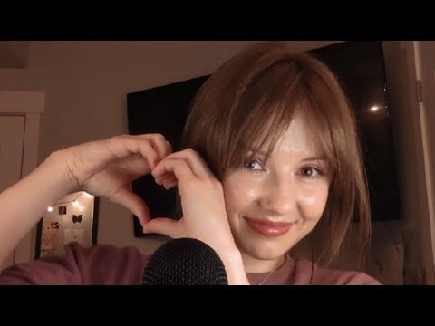 ASMR | Singing and Mic Brushing 🩷🎵🩷