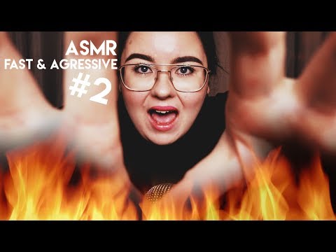 ASMR Snabba & Agressiva Triggers #2