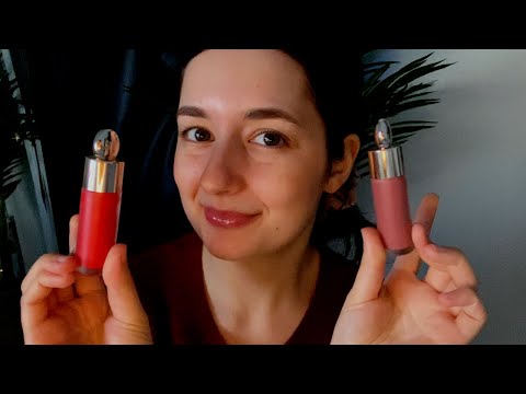 ASMR| Big Sis Does Your Makeup Secretly (Soft Spoken/Whispers, Holiday Glam)