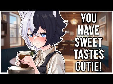 ASMR Roleplay | Flirty Femboy Barista Takes Care Of You ☕