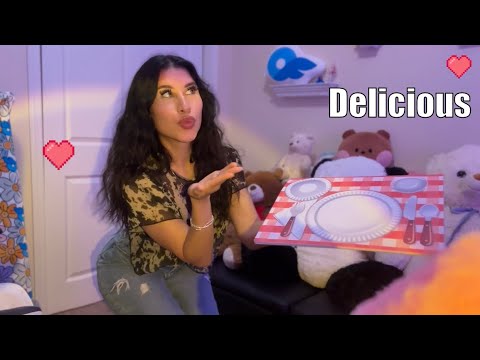 Cuddle Cafe | Delicious Dinner | ASMR 