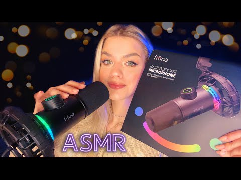 АСМР 🥰 РАССЛАБЛЯЮЩИЕ ТРИГГЕРЫ на МИКРОФОН FIFINE K658 🎤