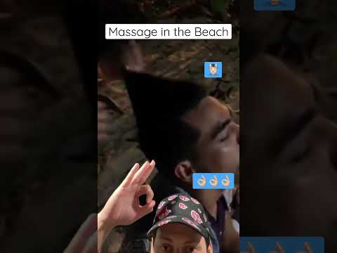 Your Head Needs This Massage | Head Massage on the Beach