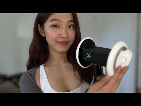 ASMR whisperingg DEEEEEP in your ears 👂🏼 Ear Rubbing & Tapping! (ft. Dossier)