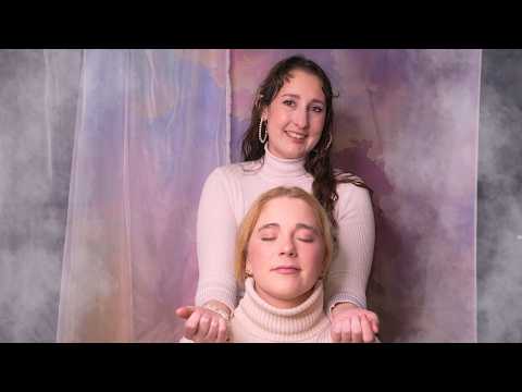 Dreeeamy ASMR Massage with Feather & Stones ༄.°