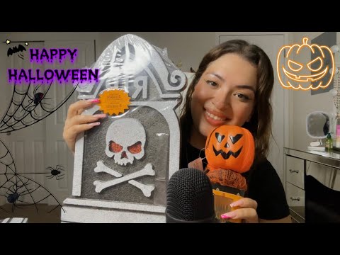 ASMR| Halloween haul 🎃👻 & rambling 💤