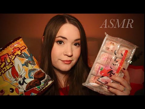 [ASMR] Oomomo Japanese Candy Haul 🍬 | Up Close Whispers | Crinkles Galore