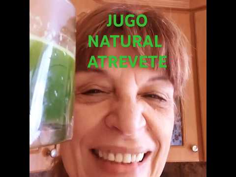 RECETA DE JUGO VERDE NUTRITIVO PARA VIVIR MAS Y MEJOR