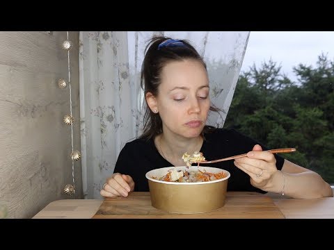 ASMR Whisper Eating Sounds | Pasta Salad