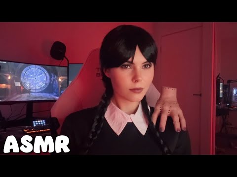Wednesday Addams attempts ASMR… 🖤