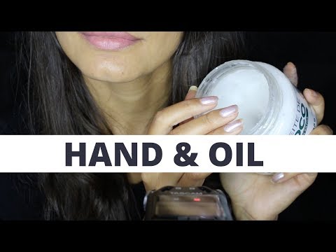 ASMR OIL HAND SOUNDS | SONS DE ÓLEO PARA TE AJUDAR A DORMIR PROFUNDAMENTE (NO TALKING)