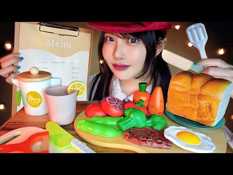 【ASMR】おままごとレストランへようこそ🍴︎シェフのクッキングロールプレイ👩🏻‍🍳🍳🥩(地声)