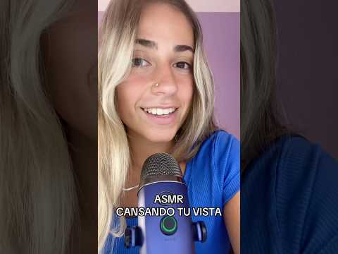 ASMR CANSANDO TU VISTA #asmr #relax #mouthwhisper #visualtingle #dormir #argentina