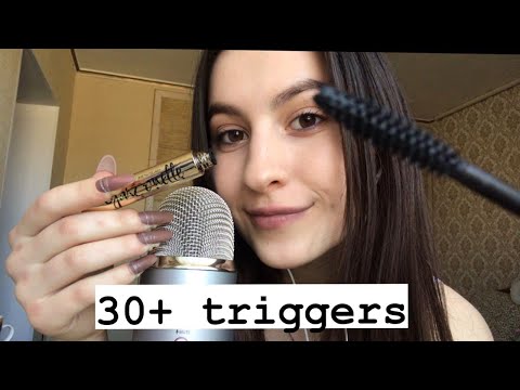 Asmr so fast triggers in 30 seconds/Быстрый АСМР за 30 секунд