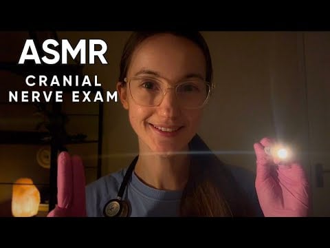 ASMR The MOST Detailed Cranial Nerve Exam 🩺 👩‍⚕️ Doctor Exam & Medical Roleplay