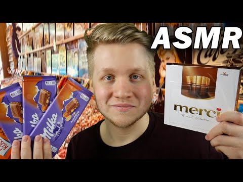 ASMR | Der CANDY-SHOP Mitarbeiter empfiehlt dir leckere SCHOKOLADE! (Roleplay) auf Deutsch/German