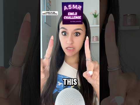 SUBSCRIBE #asmr #explore #asmrtriggers #emojichallenge #popular