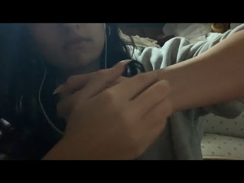 Lofi ASMR Random Scratching, Hand/Arm, Fabric, Camera Tapping