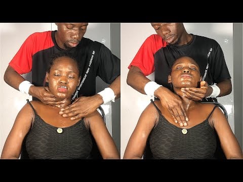 ASMR INTENSE CHEST, NECK AND SHOULDER MASSAGE WITH INSTANT SLEEP & PAIN RELIEF
