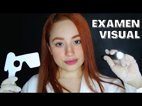 EXAMEN VISUAL MUY DETALLADO VERSIÓN SUSURRO | ROLEPLAY MÉDICO | ASMR Español