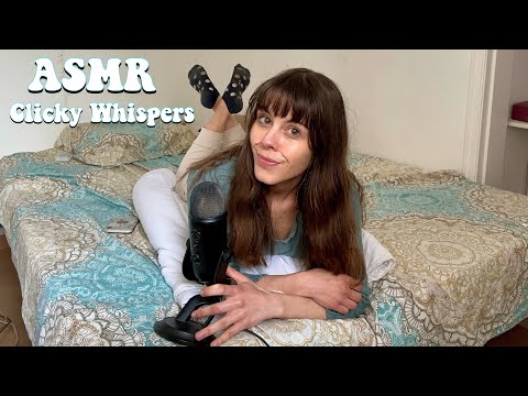 ASMR Roommate Gossip 🍸Clicky Whispers At 100% Sensitivity 🌟