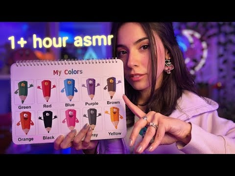 ASMR Follow My Instructions ❤️ (eyes closed half way through) 1 HOUR 