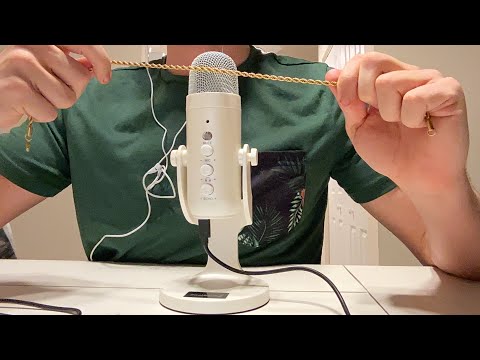 5 Minute ASMR| Necklace on Mic