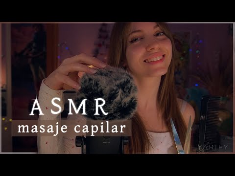 ASMR | Masaje capilar intenso | Roleplay peluquería