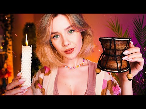 😵‍💫 АСМР МОЩНЫЙ ГИПНОЗ для Погружения в СОН 😴 Эхо Рейки, Чистка Ауры asmr sleep hypnosis reiki