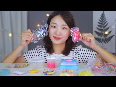 [ASMR] 스퀴시 메이커로 나만의 스퀴시 만들어 소리 내기🧸 | 장난감 ASMR