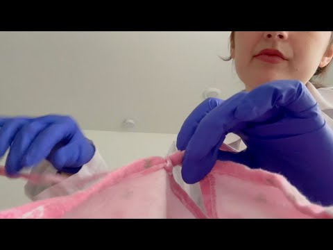 ASMR| Seeing the Gynecologist-You Feel Breast Lumps! (fibrocystic breast exam, full breast exam)