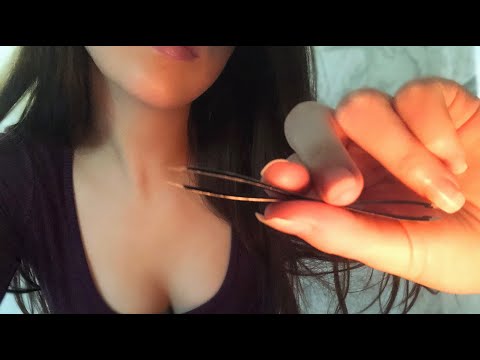 ASMR | Friend Does Your Eyebrows | Personal Attention