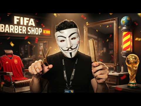 ⚽ ASMR FIFA Barber Shop | Corte de Pelo en la Final 2026 🏆✂️