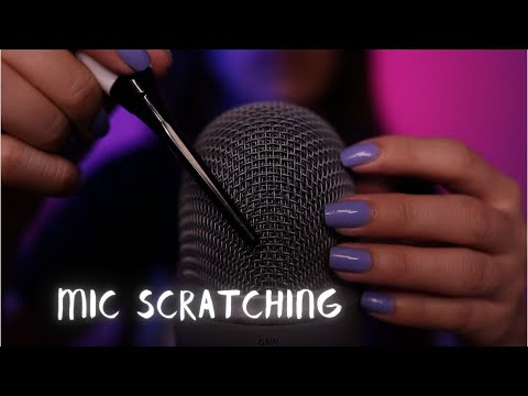 ASMR MIC Scratching NO cover - Brain Massage (No Talking)