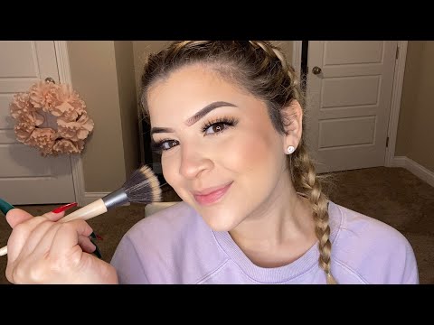 ASMR face routine 💘