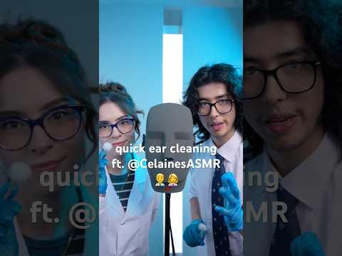 quick ear cleaning! #asmr