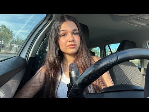 mi primer asmr en mi coche (storytime) 