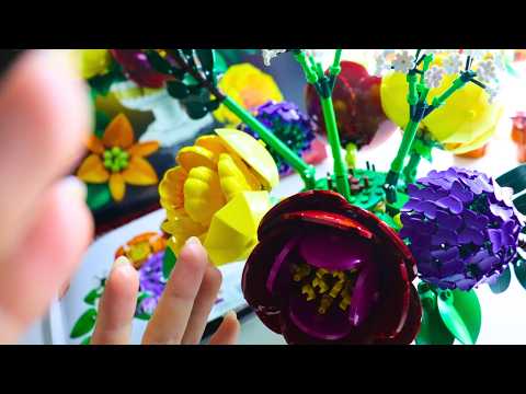 ASMR Building LEGOS! (Whispered) Lego Sounds, Tapping, Crinkles, Typing Sounds