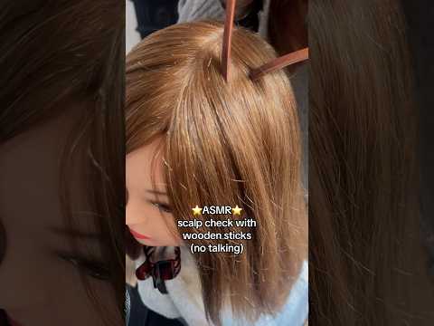 ASMR | scalp check, soooo tingly #asmrscratching #asmrscalp #hairasmr #scalpcheck #asmrsounds