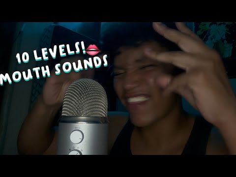 10 Levels of mouth sounds in 10 minutes ! 👄