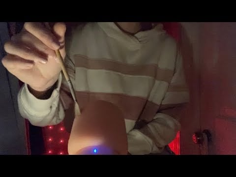 ASMR Triggers For Sleep 😴 (Glove Sounds, Wood Tapping/Scratching, Mic Sounds & Brushing) No Talking