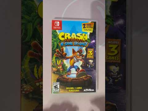 ASMR Tapping On Crash Bandicoot N. Sane Trilogy #ASMR #Shorts