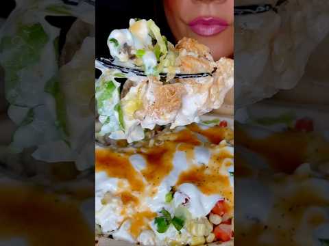 CHIPOTLE CHICKEN BURRITO BOWL #asmr #burrito #food #shorts