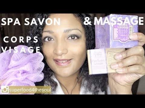 Spa savon traitement! ASMR Salon soin visage corps douche & massage