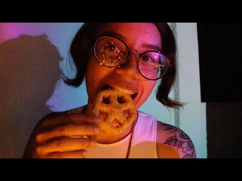 ASMR comiendo buñuelos crujientes 🇲🇽
