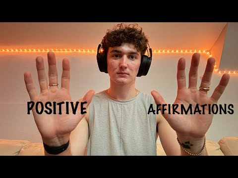 ASMR - whispered positive affirmations ☮️ 😸 (breathy whispers) 