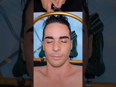 ASMR: So Soothing - Thai Headspa Water Massage in Pattaya #shorts