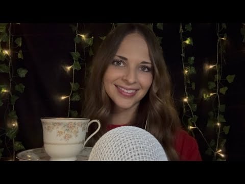 ASMR Have Breakfast With Me ☕🥐 Tea, Scone + Cozy Whisper Ramble