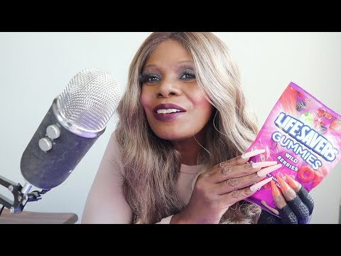 WILD BERRY LIFESAVERS GUMMIES ASMR EATING SOUNDS