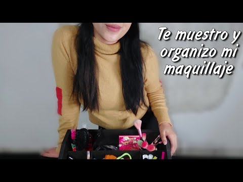 ASMR Organizando mi maquillaje | asmr makeup